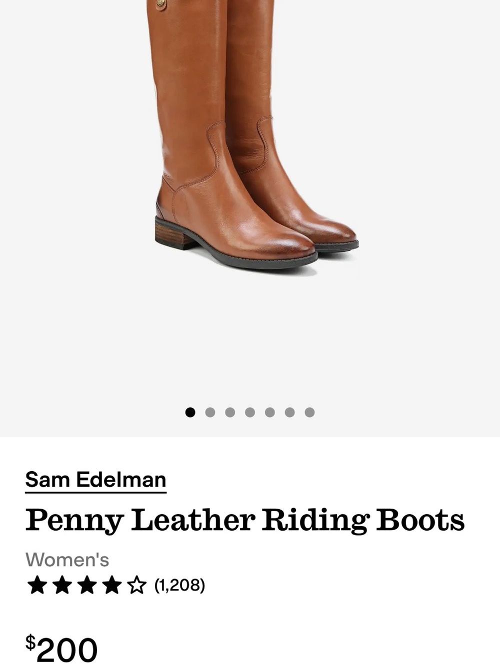 Sam Edelman Penny Leather riding boots